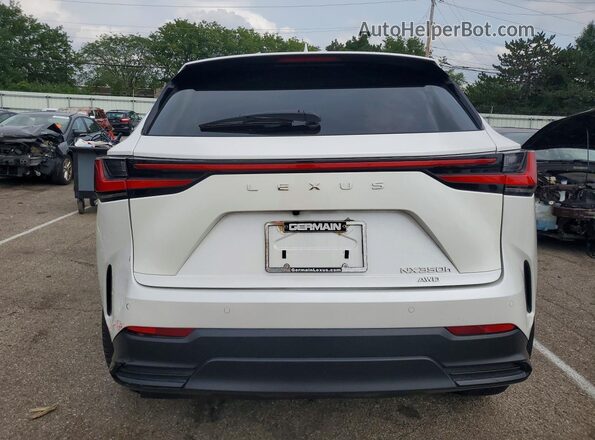 2T2GKCEZ7SC050500 2025 LEXUS NX Белый Вид сзади
