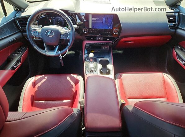 2T2GKCEZ9RC019257 2024 LEXUS NX Black Dashboard view