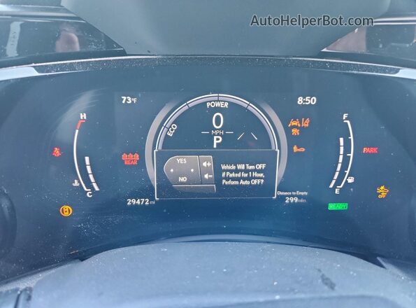 2T2GKCEZ9RC030212 2024 LEXUS NX Silver Widok zestawu wskaźników