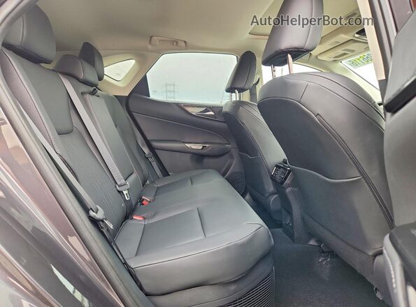 2T2GKCEZXNC004597 2022 LEXUS NX Gray Widok wnętrza z tyłu