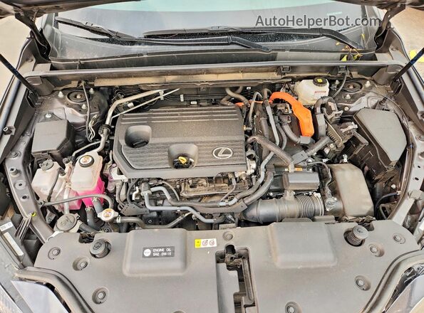 2T2GKCEZXNC004597 2022 LEXUS NX Gray Widok komory silnika