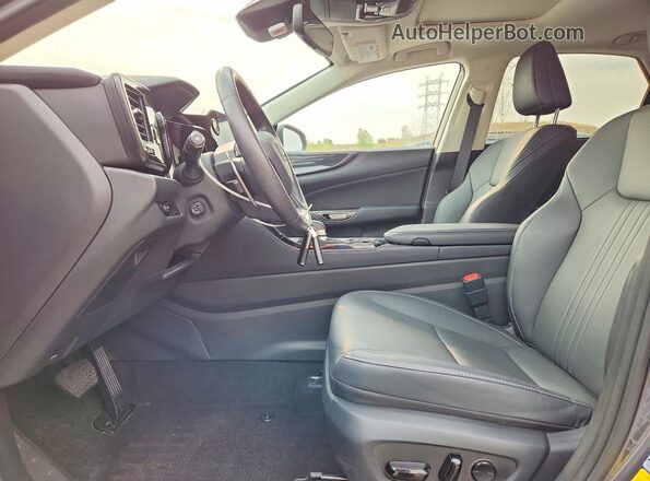 2T2GKCEZXNC004597 2022 LEXUS NX Gray Widok wnętrza z przodu