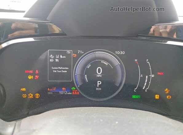 2T2GKCEZXTC063114 2026 LEXUS NX Gray Вид щитка приладів