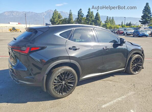 2T2HGCEZ8NC010095 2022 LEXUS NX Black უკანა მარჯვენა