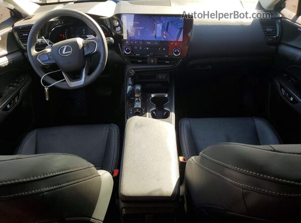 2T2HGCEZ8NC010095 2022 LEXUS NX Black წინა პანელის ხედი