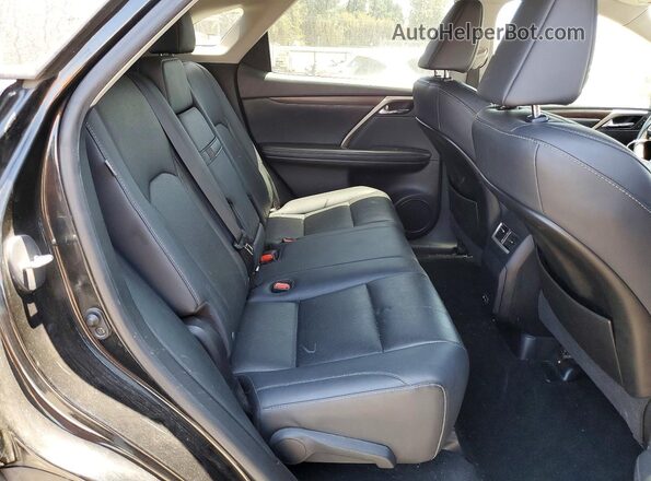 2T2HGMDA1NC072343 2022 LEXUS RX Black უკანა სალონის ხედი