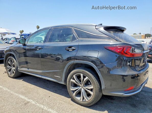 2T2HGMDA1NC072343 2022 LEXUS RX Black უკანა მარცხენა