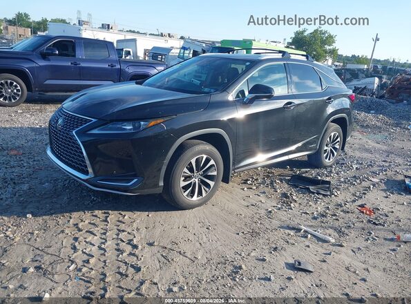 2T2HGMDA3LC044234 2020 LEXUS RX 450H Черный Передняя левая четверть