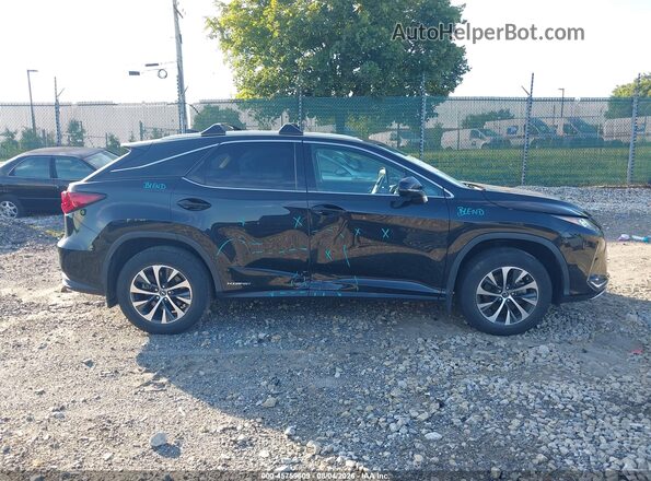 2T2HGMDA3LC044234 2020 LEXUS RX 450H Черный Вид задней части салона
