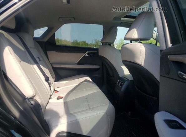 2T2HGMDA3MC061522 2021 LEXUS RX Black Widok wnętrza z tyłu