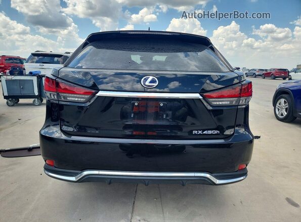 2T2HGMDA4LC044114 2020 LEXUS RX Black Rear view