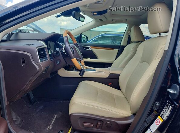 2T2HGMDA4LC044114 2020 LEXUS RX Black Front interior view