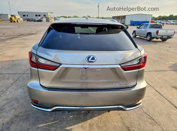 2T2HGMDA6MC065998 2021 LEXUS RX Серый Вид сзади