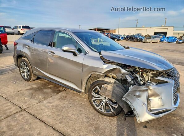 2T2HGMDA6MC065998 2021 LEXUS RX Серый Передняя правая четверть
