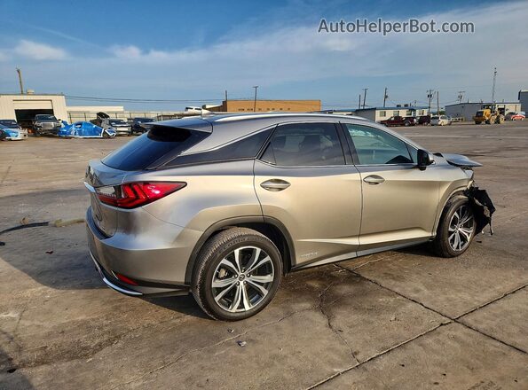 2T2HGMDA6MC065998 2021 LEXUS RX Серый Задняя правая четверть