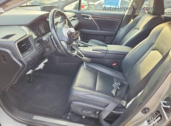 2T2HGMDA6MC065998 2021 LEXUS RX Серый Вид салона спереди