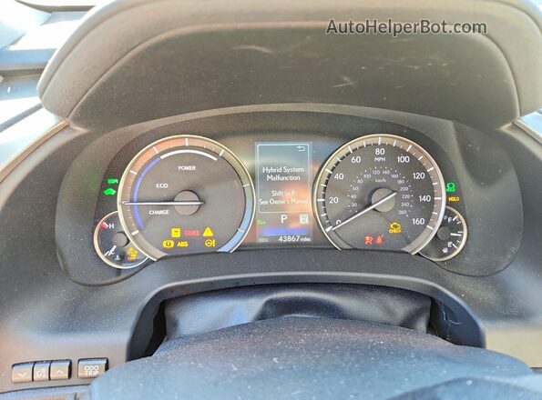 2T2HGMDA7MC062849 2021 LEXUS RX White Widok zestawu wskaźników
