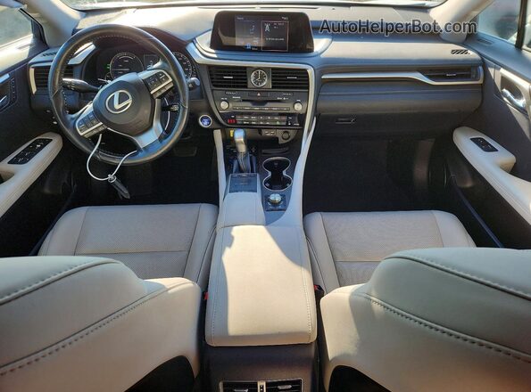 2T2HGMDA7MC062849 2021 LEXUS RX White Widok deski rozdzielczej