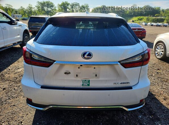 2T2HGMDA7MC062849 2021 LEXUS RX White Widok z tyłu