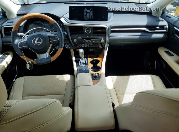2T2HGMDA7NC085792 2022 LEXUS RX White Widok deski rozdzielczej