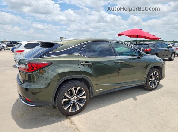 2T2HGMDA9LC048594 2020 LEXUS RX Зеленый Задняя правая четверть