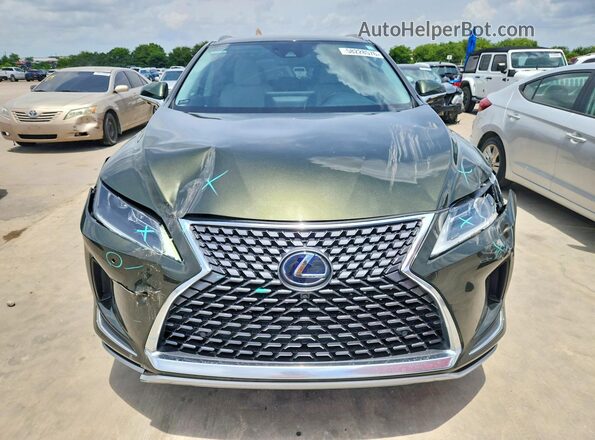2T2HGMDA9LC048594 2020 LEXUS RX Зеленый Вид спереди