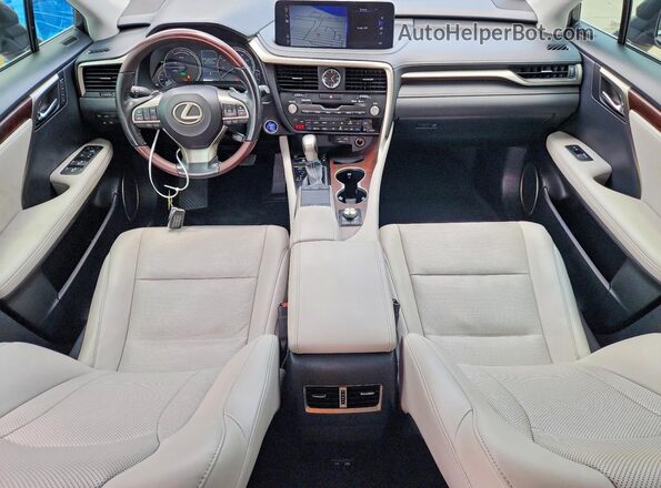 2T2HGMDA9LC048594 2020 LEXUS RX Зеленый Вид панели приборов
