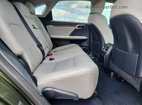 2T2HGMDA9LC048594 2020 LEXUS RX Зеленый Вид задней части салона
