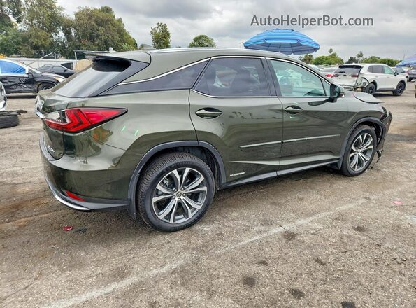 2T2HGMDA9LC053522 2020 LEXUS RX Green უკანა მარჯვენა