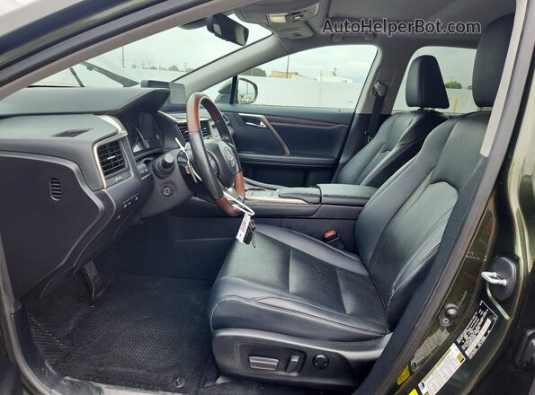 2T2HGMDA9LC053522 2020 LEXUS RX Green წინა სალონის ხედი