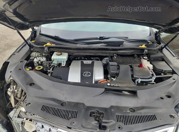 2T2HGMDA9LC053522 2020 LEXUS RX Green ძრავის განყოფილების ხედი