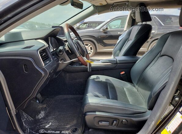 2T2HZMAA0MC210371 2021 LEXUS RX Black Вид салону спереду