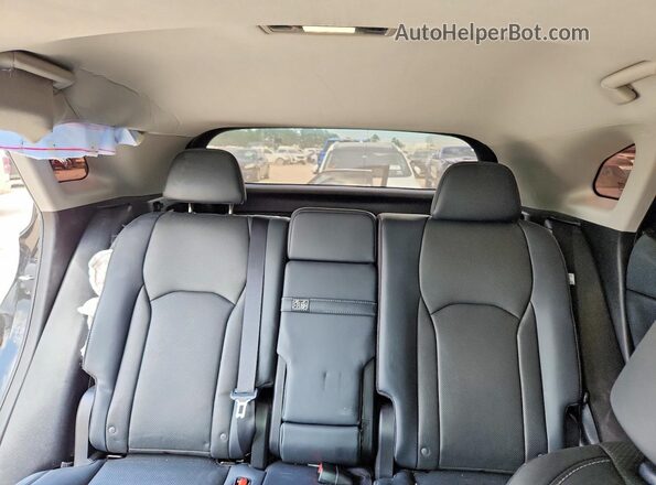 2T2HZMAA0MC210371 2021 LEXUS RX Black Вид задніх сидінь