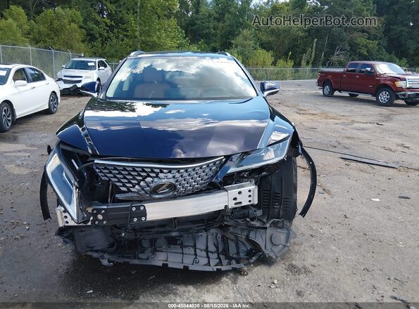 2T2HZMAA2MC204023 2021 LEXUS RX 350 Blue Rear interior view