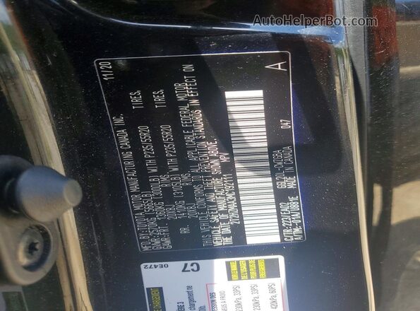 2T2HZMAA3MC192111 2021 LEXUS RX Black Вид підкапотного простору