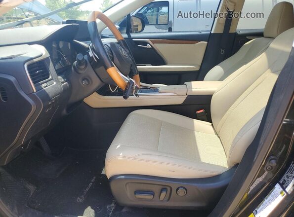 2T2HZMAA3MC192111 2021 LEXUS RX Black Вид салону спереду