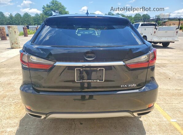 2T2HZMAA3MC192111 2021 LEXUS RX Black Вид ззаду