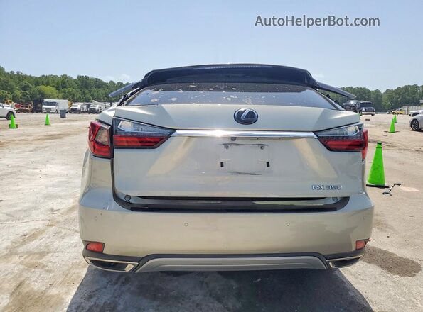 2T2HZMAA3MC214012 2021 LEXUS RX Желто-коричневый Вид сзади