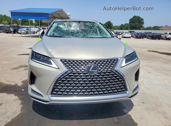 2T2HZMAA3MC214012 2021 LEXUS RX Желто-коричневый Вид спереди