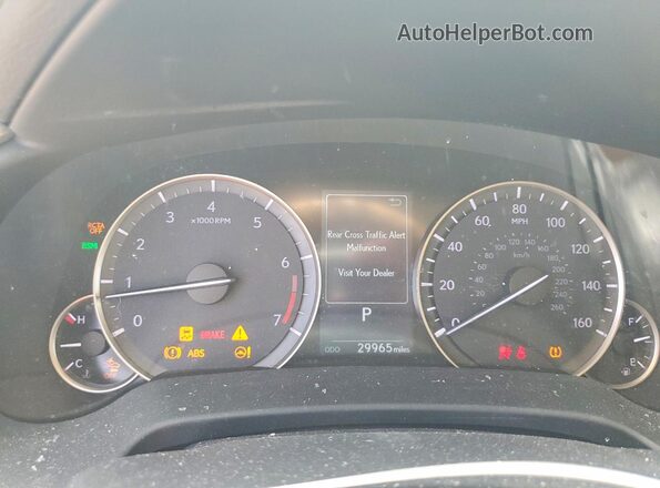 2T2HZMAA3MC214012 2021 LEXUS RX Желто-коричневый Вид щитка приборов