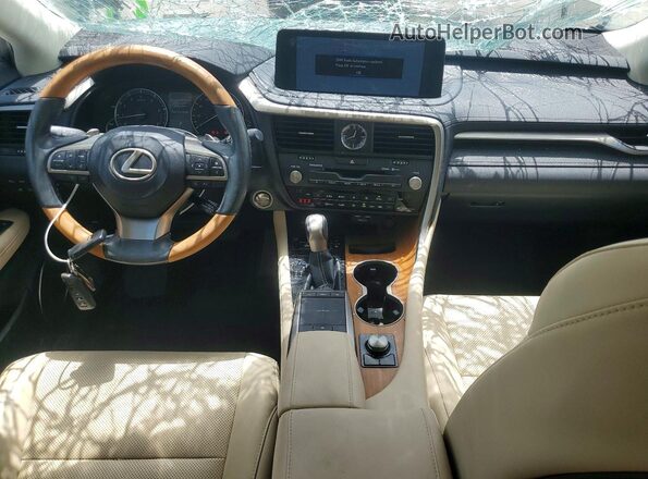 2T2HZMAA3MC214012 2021 LEXUS RX Желто-коричневый Вид панели приборов
