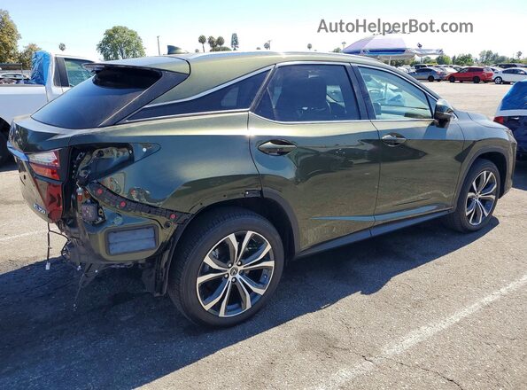 2T2HZMAA3MC214821 2021 LEXUS RX Зеленый Задняя правая четверть