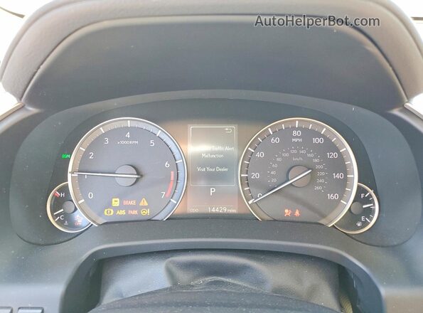 2T2HZMAA3MC214821 2021 LEXUS RX Зеленый Вид щитка приборов