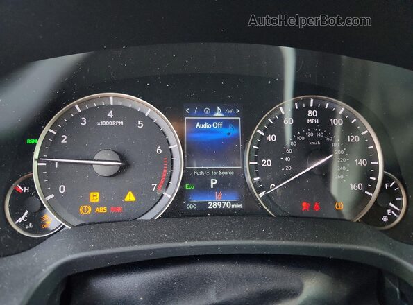 2T2HZMAA4LC178331 2020 LEXUS RX White Widok zestawu wskaźników