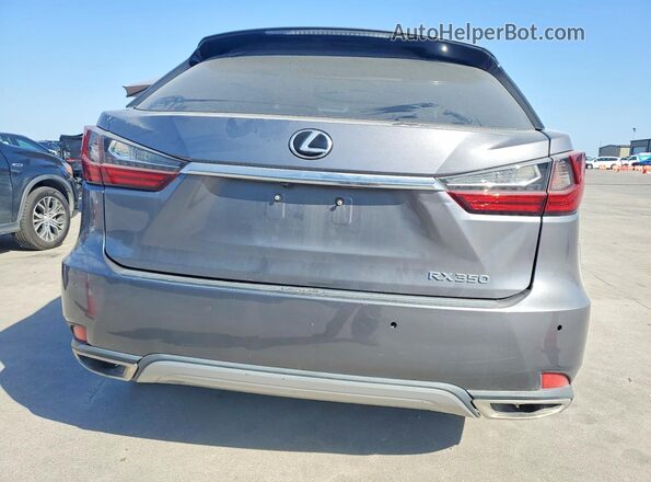 2T2HZMAA5LC182131 2020 LEXUS RX Gray უკანა ხედი