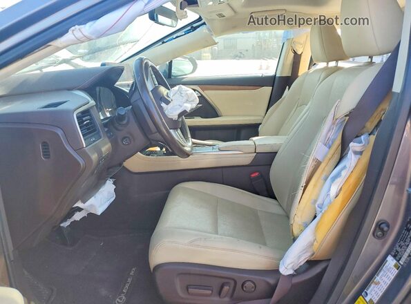 2T2HZMAA5LC182131 2020 LEXUS RX Gray წინა სალონის ხედი