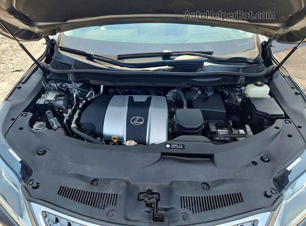 2T2HZMAA5MC197505 2021 LEXUS RX Gray ძრავის განყოფილების ხედი