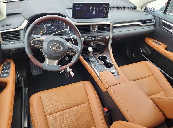 2T2HZMAA5MC211872 2021 LEXUS RX Burgundy Առջևի վահանակի տեսք