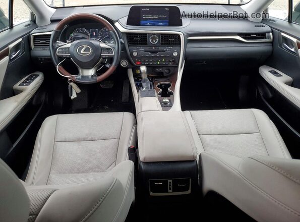 2T2HZMAA7MC195626 2021 LEXUS RX Бежевый Вид панели приборов