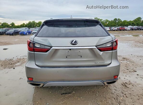 2T2HZMAA7MC195626 2021 LEXUS RX Бежевый Вид сзади